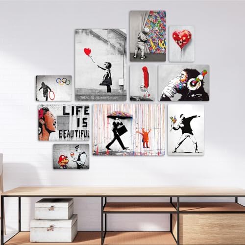 Vue 4 de Giallobus Ensemble De Peintures