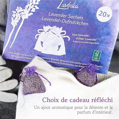 Vue 4 de Lavodia Sachets Parfumes Lavande