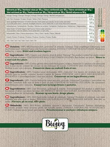 Vue 2 de Biojoy Cerises Griottes Sechees