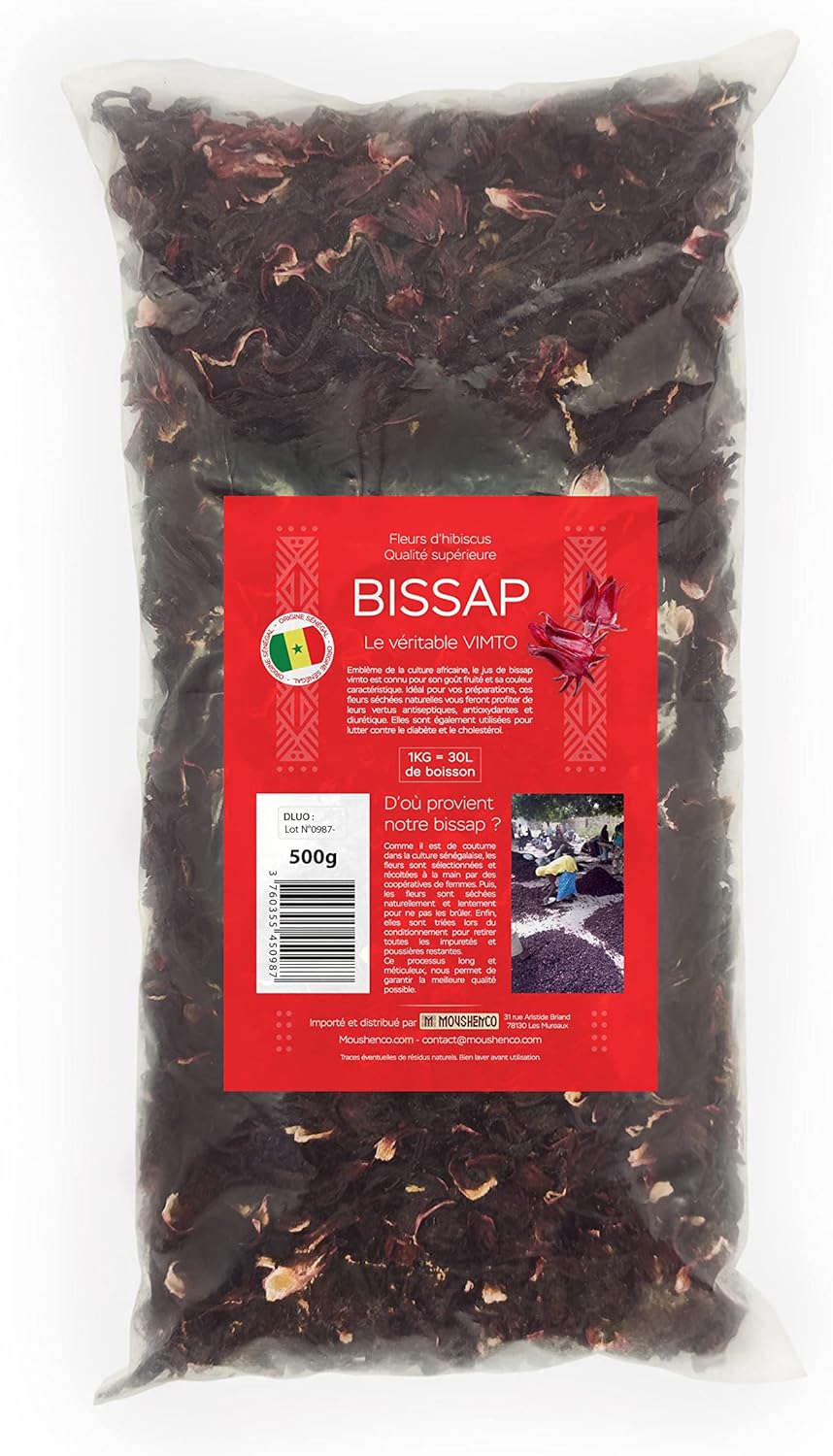 Bissap Fleurs Dhibiscus Entieres