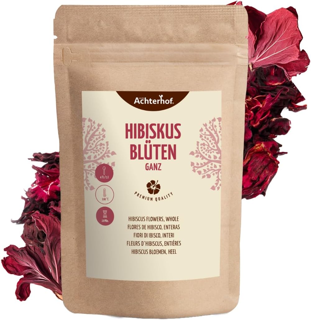 Fleurs Dhibiscus Entieres Sechees