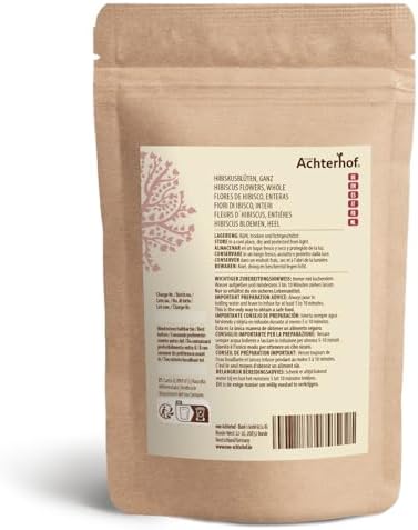 Vue 2 de Fleurs Dhibiscus Entieres Sechees