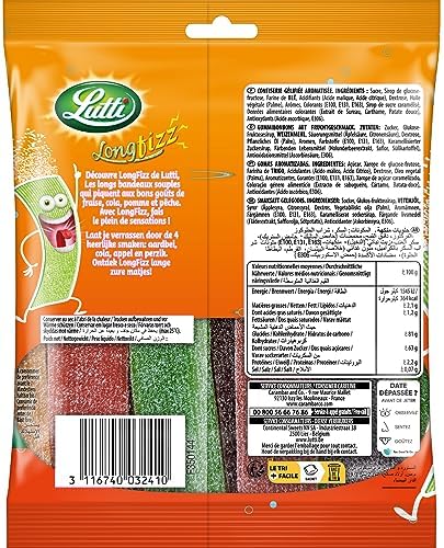 Vue 2 de Lutti Long Fizz