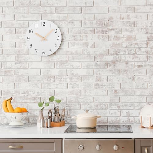 Vue 4 de Plumeet Horloge Murale En