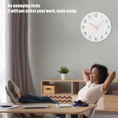 Vue 5 de Plumeet Horloge Murale En