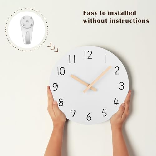 Vue 6 de Plumeet Horloge Murale En