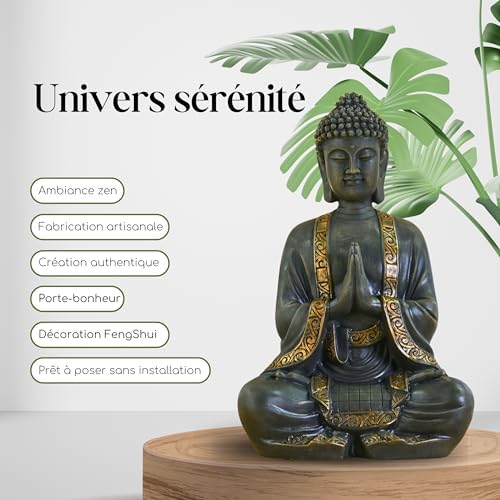 Vue 2 de Zen Light Grande Statue