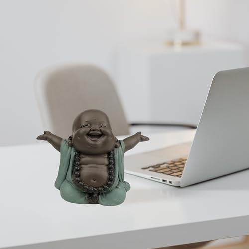 Vue 7 de Boudha Rieur Bienvenue Statuette