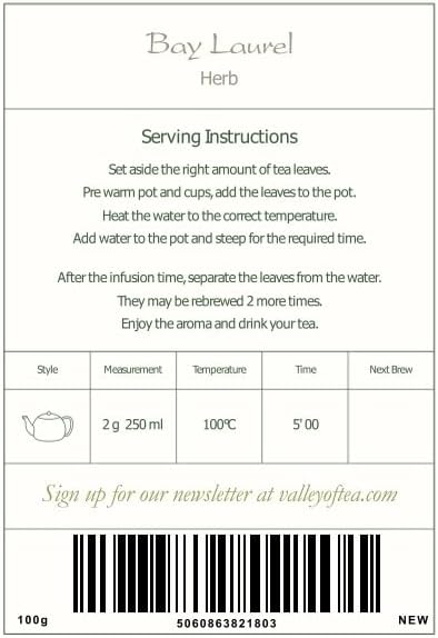 Vue 2 de Laurier Vrai Bio Lauriersauce