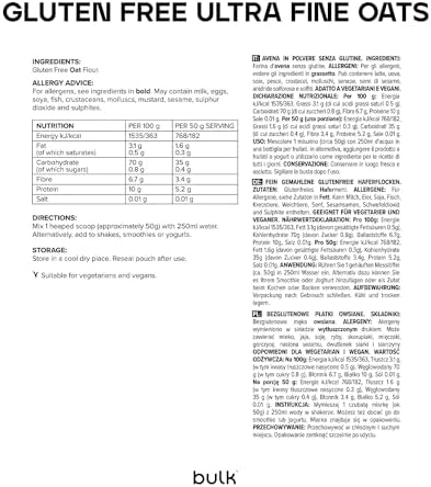 Vue 2 de Bulk Avoine Ecossaise Ultra