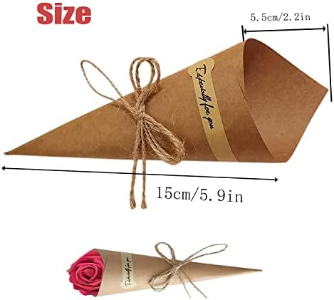 Vue 2 de Pieces Cone En Papier