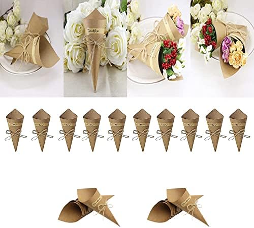 Vue 5 de Pieces Cone En Papier