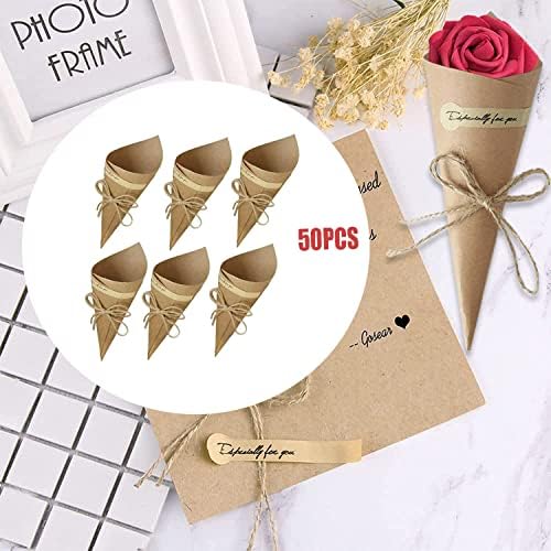 Vue 6 de Pieces Cone En Papier