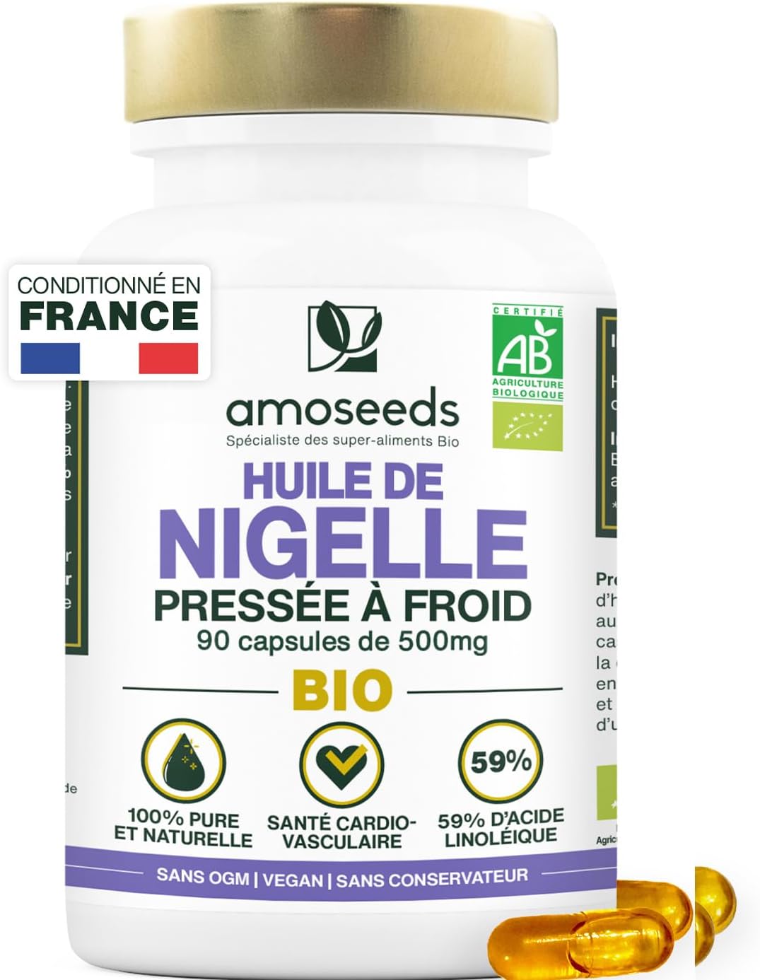 Huile De Nigelle Bio