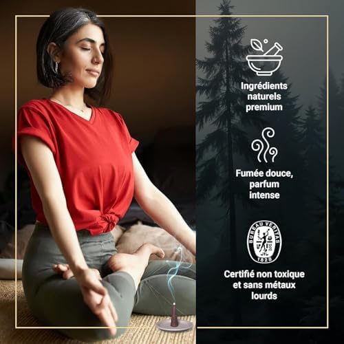 Vue 3 de Fumino Cones Encens Naturel