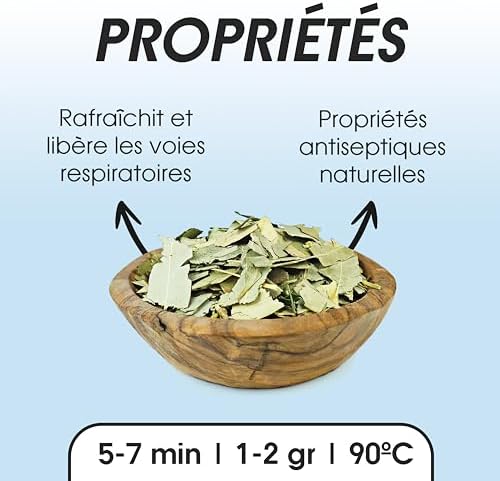 Vue 2 de Infusion Deucalyptus Feuilles