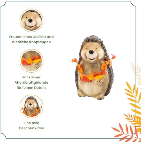 Vue 3 de Heitmann Deco Figurine Herisson