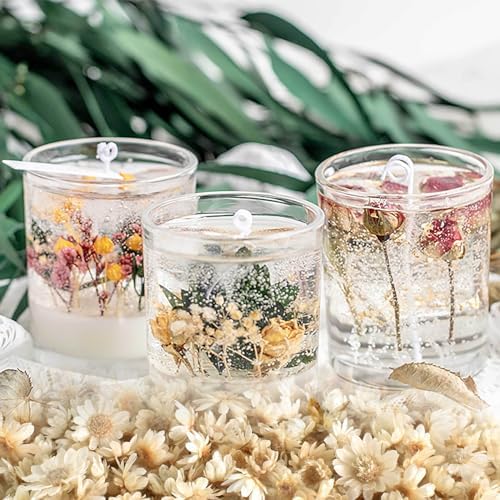 Vue 4 de Petites Fleurs Sechees Delicates