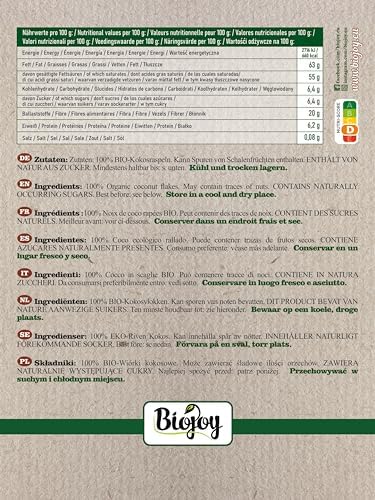 Vue 2 de Biojoy Noix De Coco