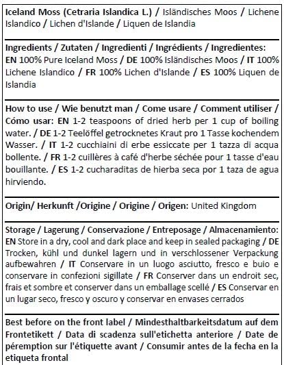 Vue 3 de Herba Organica Lichen Dislande