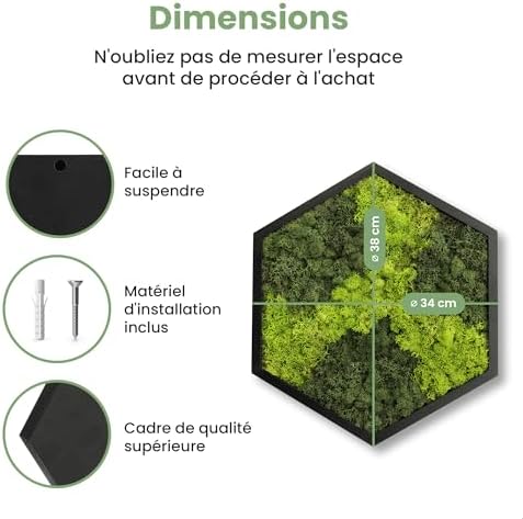 Vue 4 de Comforder Tableau De Decoration