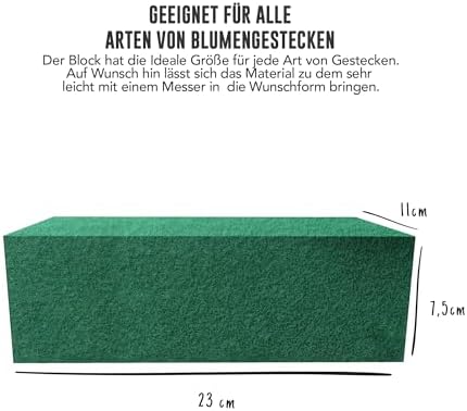 Vue 2 de Mousse Florale Set