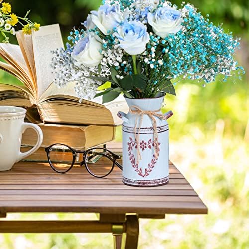 Vue 5 de Vase Vintage Fleurs