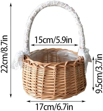 Vue 2 de Pieces Petites Corbeilles Osier