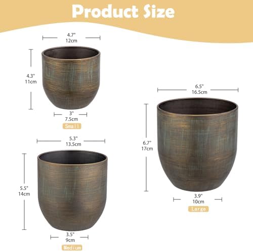 Vue 2 de Oairse Lot De Pots