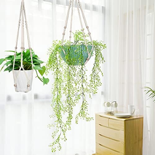 Vue 7 de Flintronic Macrame Support Pots