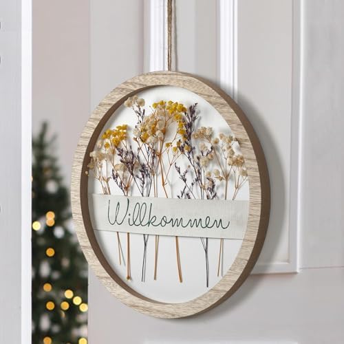 Vue 3 de Jujoybd Couronne De Porte