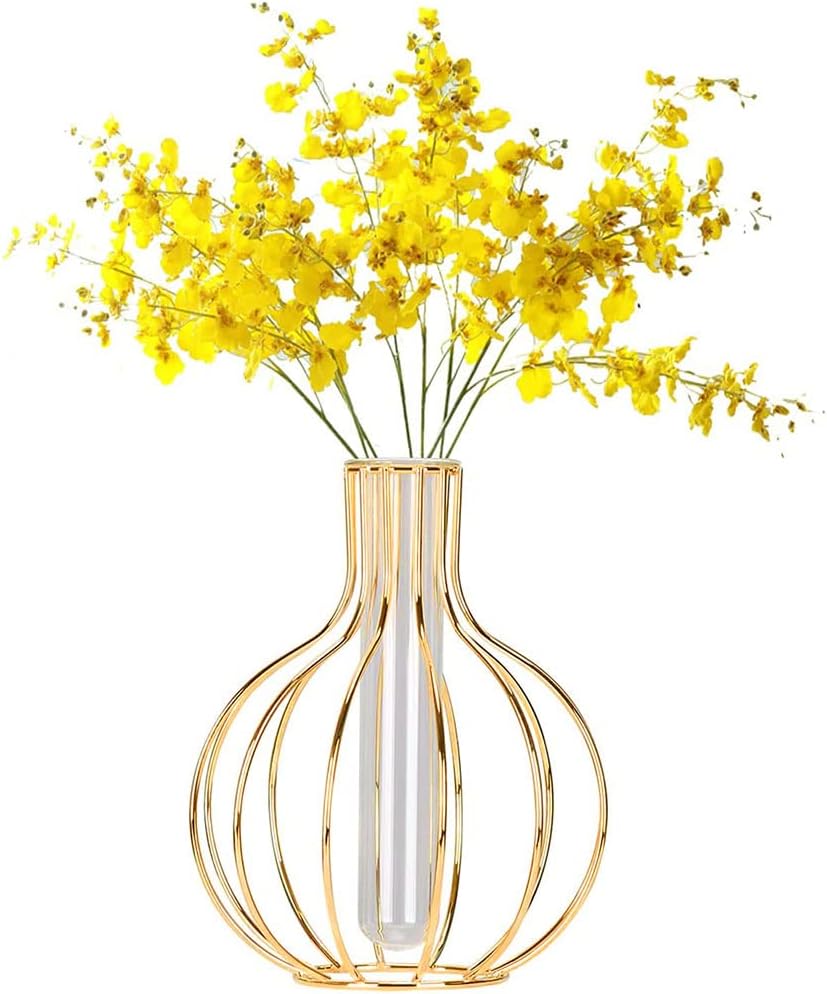 Vase Geometrique En Metal