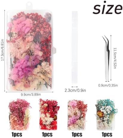 Vue 2 de Boites Fleur Seche Fleurs