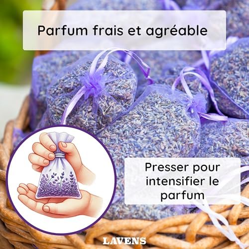 Vue 5 de Lavens Sachets De Lavande