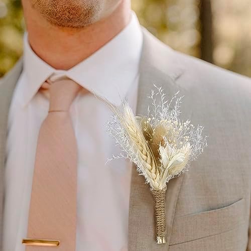 Vue 3 de Rinlong Lot De Boutonnieres