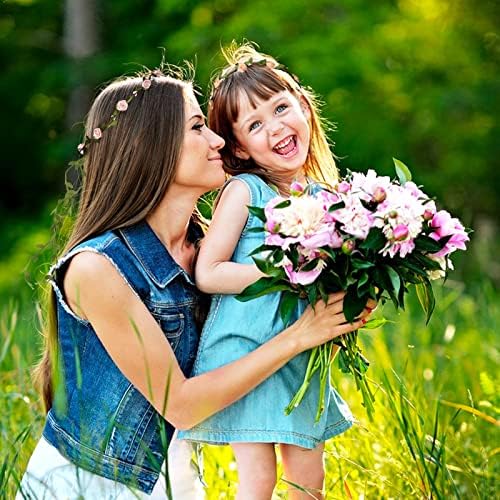 Vue 4 de Pcs Bandeaux Fleur Couronne