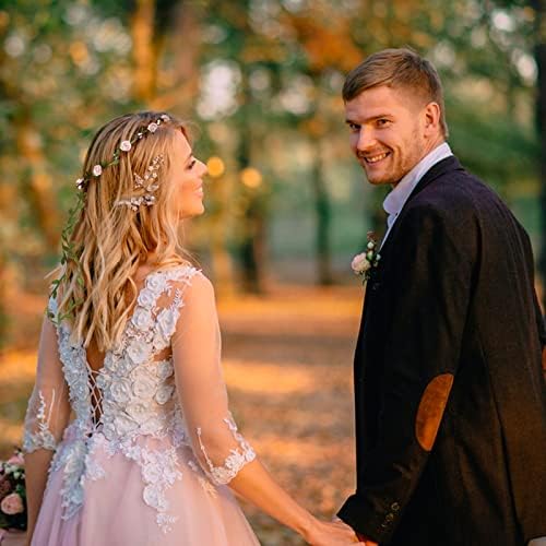 Vue 6 de Pcs Bandeaux Fleur Couronne