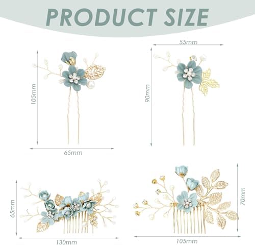 Vue 2 de Pieces Daccessoires Pour Cheveux