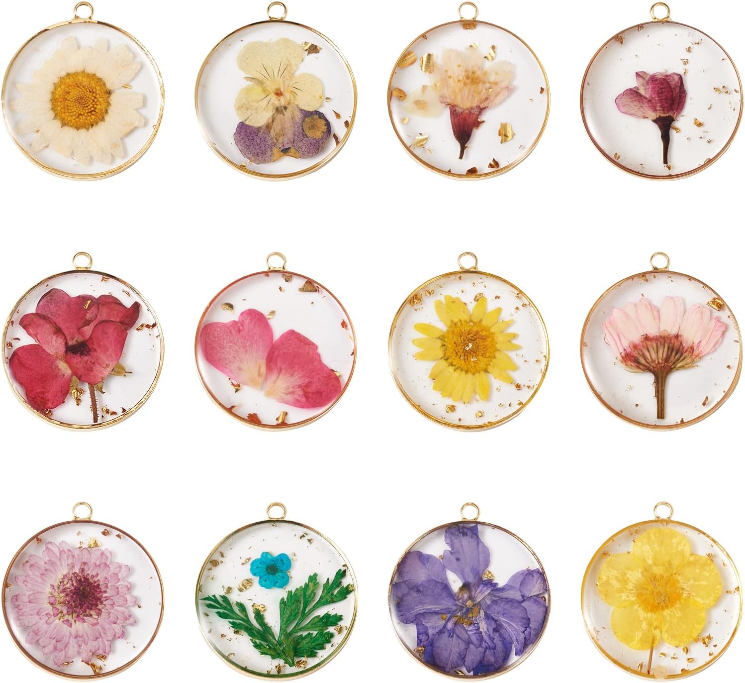 Lot De Pendentifs Geometriques