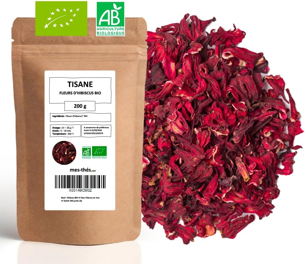 Fleurs Dhibiscus Bio Fleurs