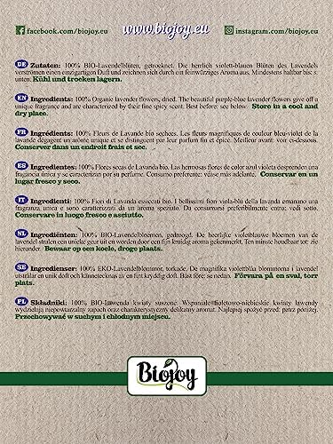 Vue 4 de Biojoy Fleurs De Lavande