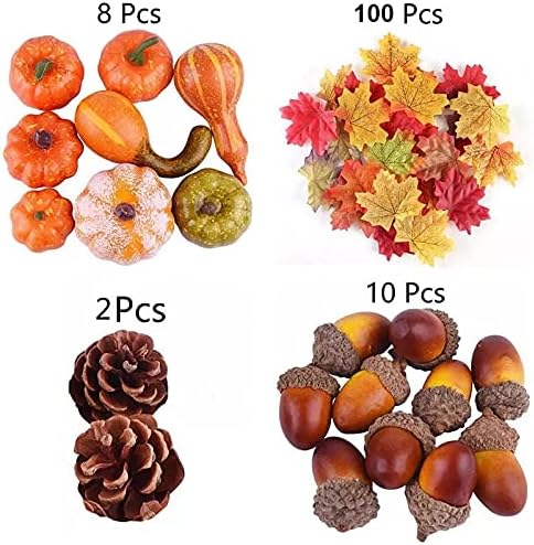 Vue 3 de Pieces Decoration Automne De