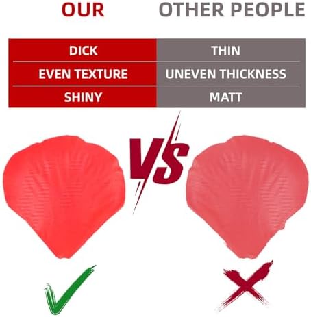 Vue 4 de Petale De Rose Rouge