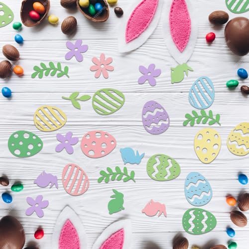 Vue 3 de Pcs Confettis Pour Paques