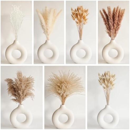 Vue 3 de Decoration De Pampas Sechee