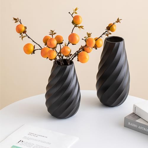 Vue 4 de Vase En Ceramique Noir