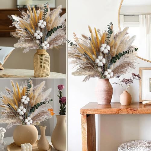 Vue 5 de Pcs Fleurs Sechees Cm