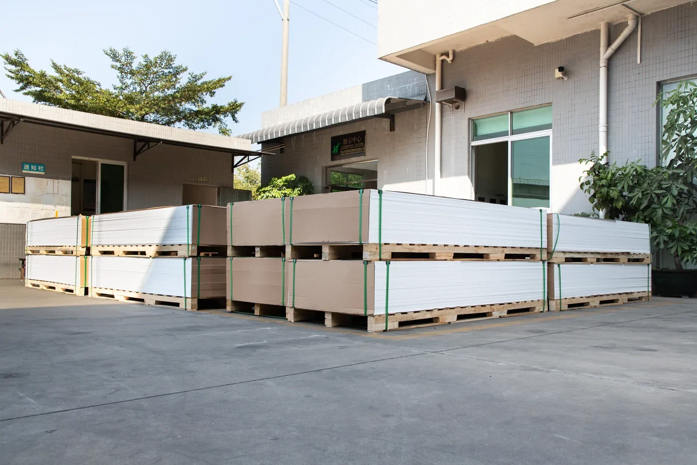 Marine interior panels prepared for project supply