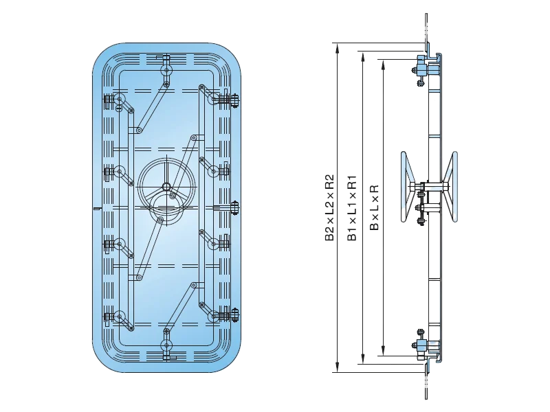 weathertight door