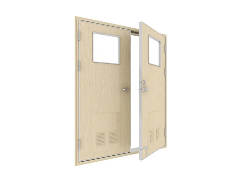 B15 Class Double Leaf Fireproof Door